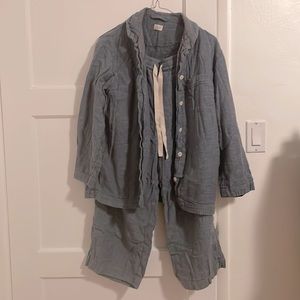 Toast organic cotton pajamas